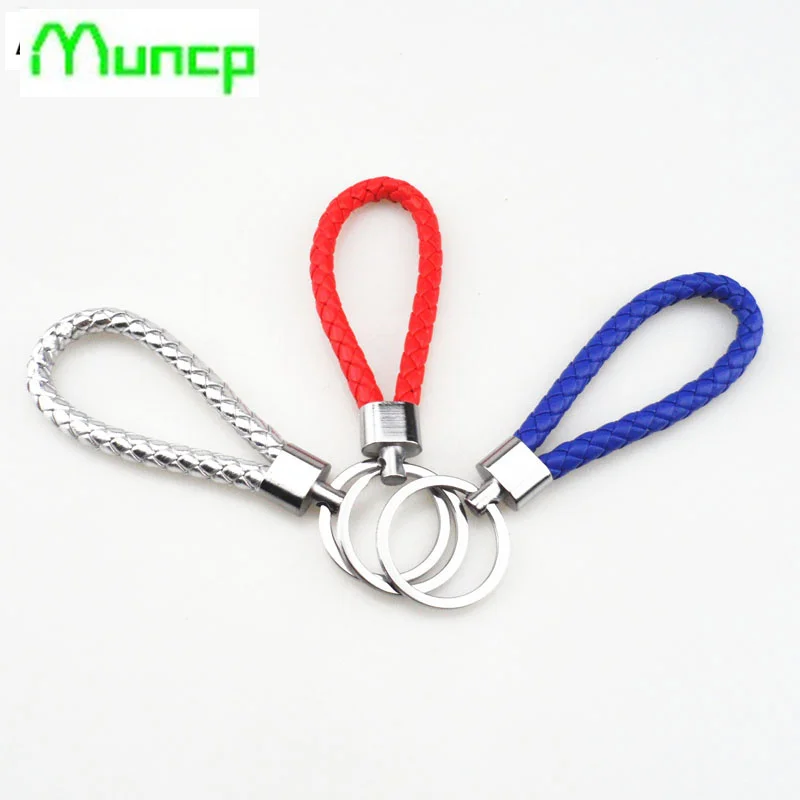 Брелок для ключей ручной работы плетеная веревка от автомобиля брелок forKia Rio K2 K3 K5