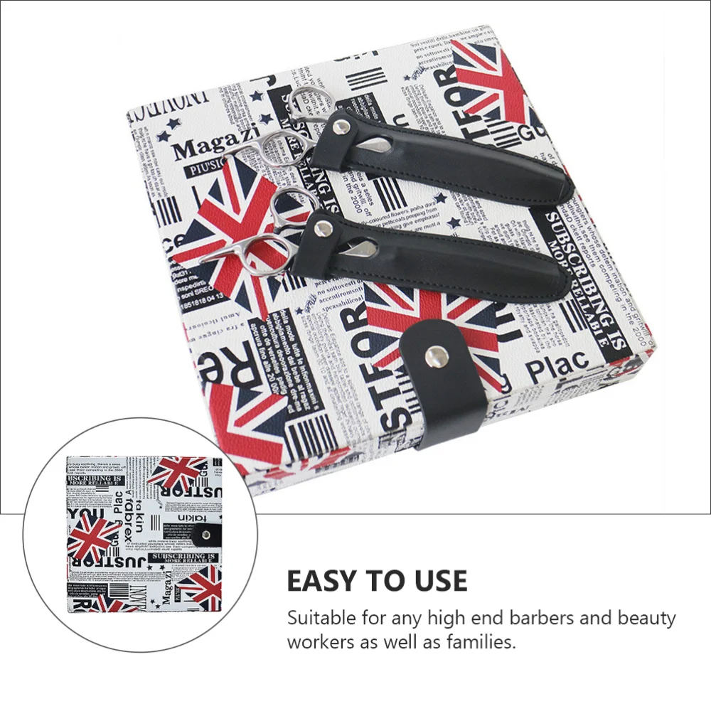 

1Pc Hairstylist Tool Storage Box Multifunctional Handheld Box Scissor Case