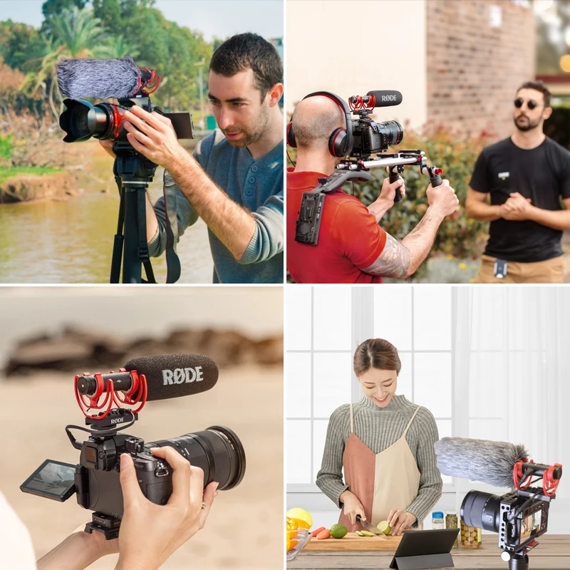 Микрофон Rode Video NTG для записи интервью микрофон Canon Nikon Sony DSLR смартфонов iPhone IOS