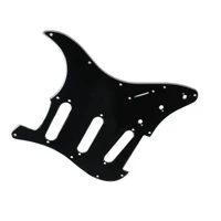 3 ply electric guitar pickguard black scratch plate for strat new