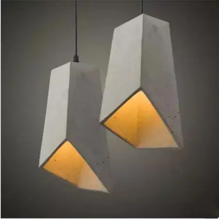 

Modern personality concrete chandelier American retro creative cafe restaurant chandelier bar chandelier