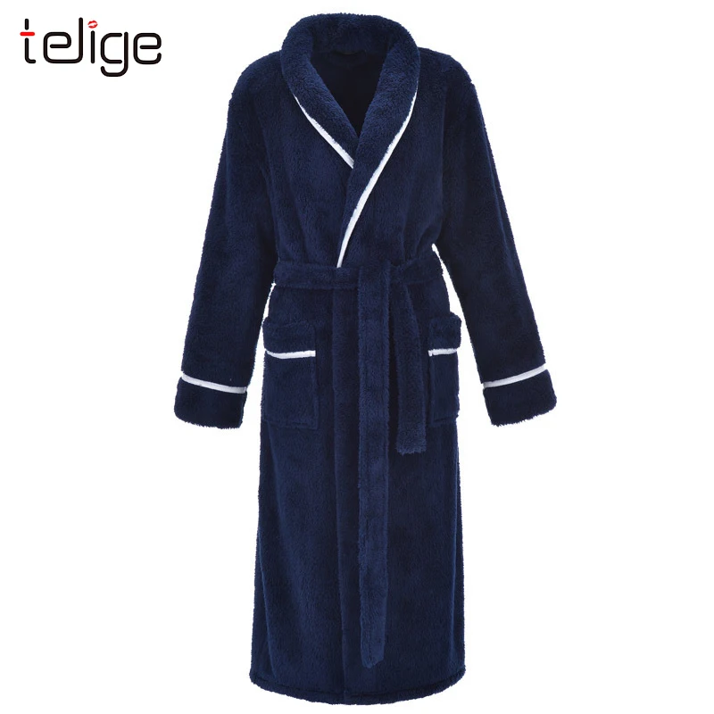 Зимнее кимоно унисекс плюшевая удлиненная шаль банный халат домашняя одежда с