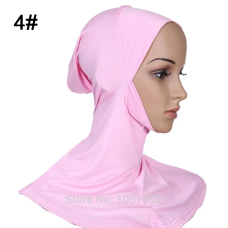 5 шт. мусульманский головной убор хиджаб подшарф шапки стрейч эластичный