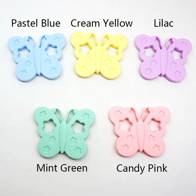 Chenkai 10 шт. не содержит Бисфенол А силиконовый Прорезыватель для зубов в форме