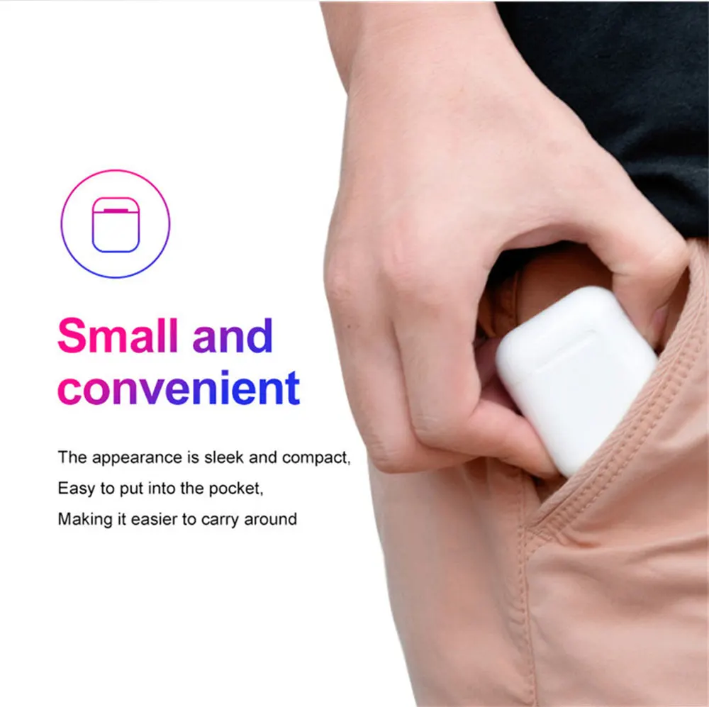 2019 Новинка i12 tws Pop up Bluetooth 5 0 наушники вкладыши беспроводные игровые гарнитуры с