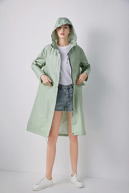 

Freesmily Желтый водонепроницаемый плащ