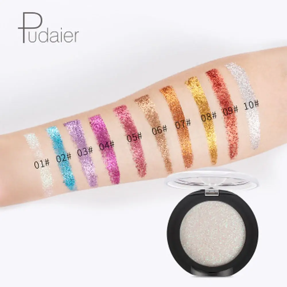

Pudaier Shining Star Eyeshadow Pearl Sequin Eye shadow Monochrome Diamond Eye shadow Glitter Powder Lasting EyeShadow Makeup