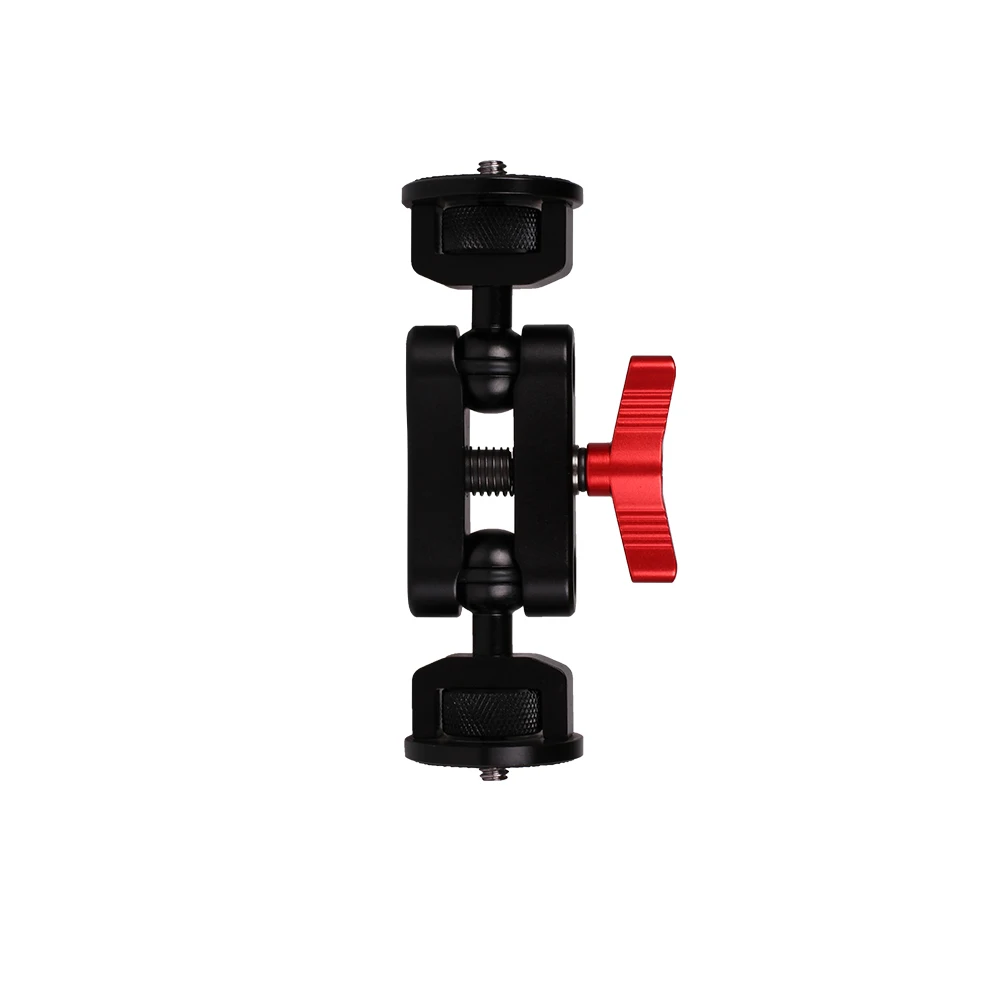 Портативный адаптер с двойной шаровой головкой для крепления обуви гибкий