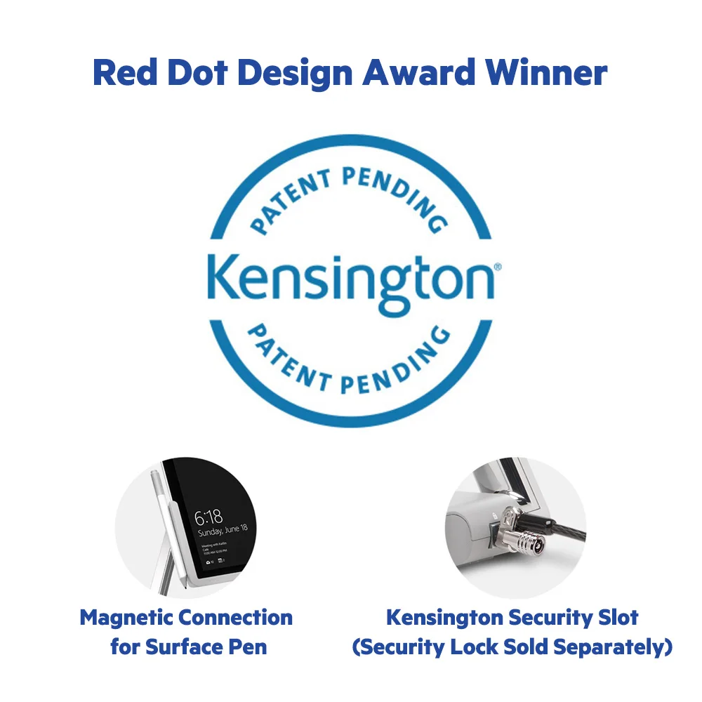 Kensington Designed for Surface Pro 7,6,5,4 Original SD7000 Docking Station DisplayPort1.2 USB3.1 Type-C Dock