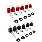 4 шт. в партии, 689101112 мм толщиной 12 мм шестигранный ступицы крепление с винтом и иглой для Traxxas TRX-4 1:10 RC Гусеничный