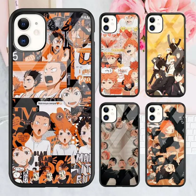 

volleyball boy Phone Case TPU+PC For iPhone X XR XS 11 12 mini Pro MAX 7 8 Plus