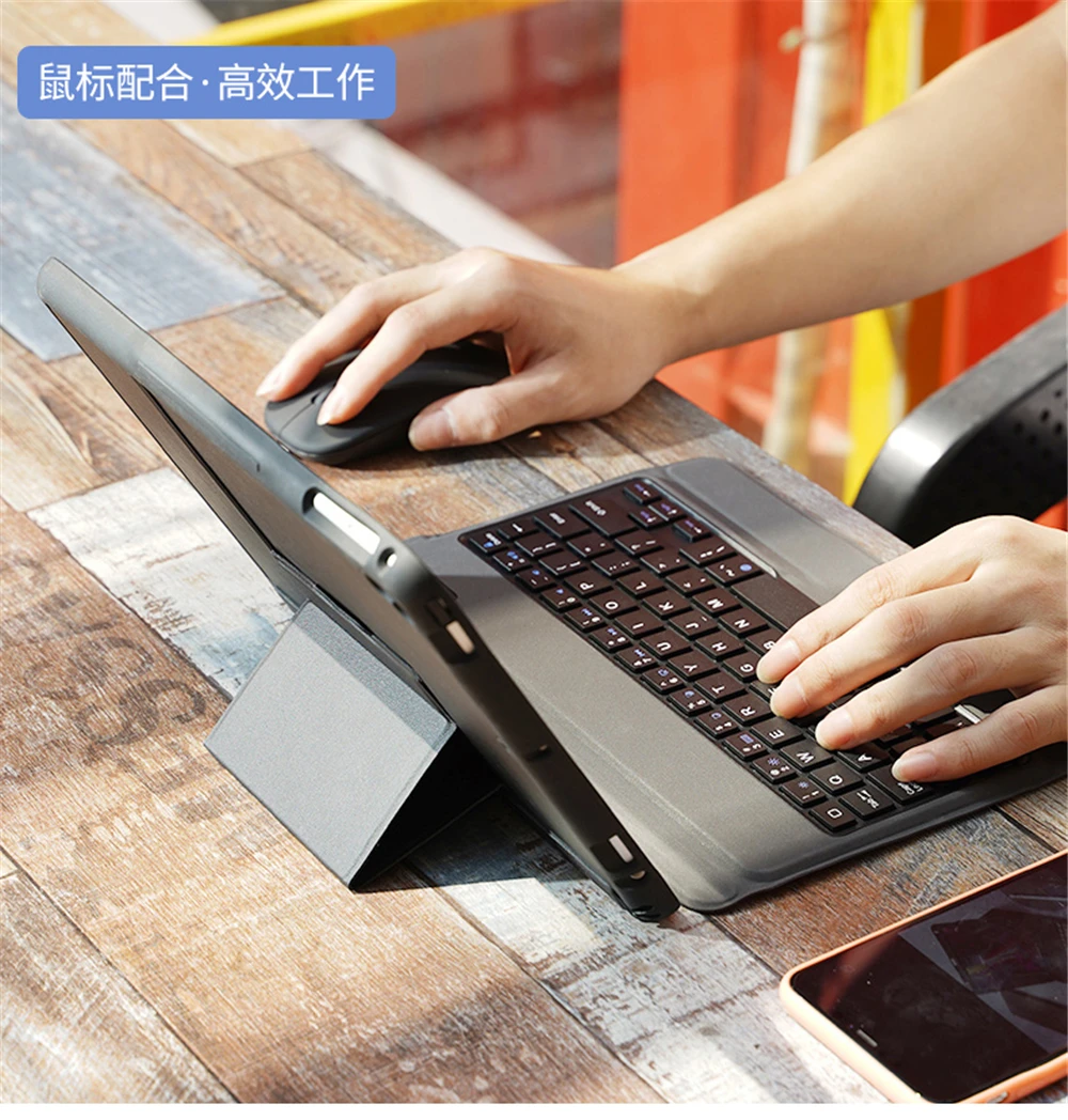 Чехол с тачпадом Keybaord для iPad Pro 11 10 5 Air 3 Funda W чехол-карандаш 7th 2 2019 6th 9 7 | Компьютеры