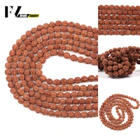8mm natural rudraksha 108pcs mala beads for jewelry making vajra bodhi round beads diy meditation prayer bracelets accessories