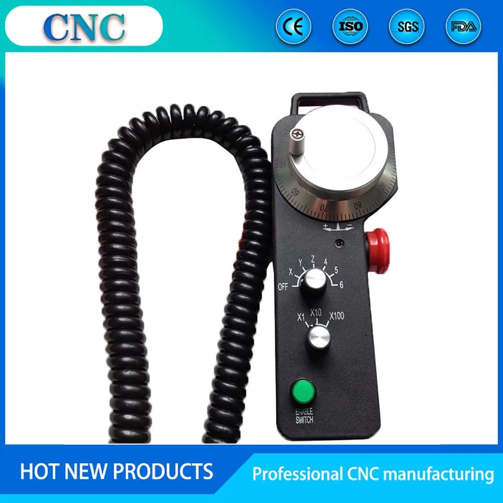 Новый аварийный стоп электронный маховик MPG подходит для FANUC Mitsubishi Baoyuan Weihong Siemens PLC