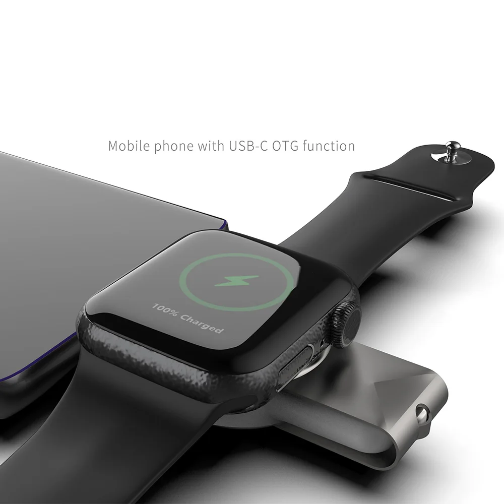 bonola usb magnetic watch charger for apple watch 7 6 se 5 4 3 2 fast portable magnet watch charging for iwatch series 7 6 free global shipping