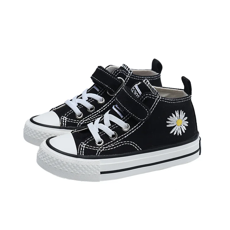 Осень 2020 новая детская парусиновая обувь высокие модные кроссовки для мальчиков