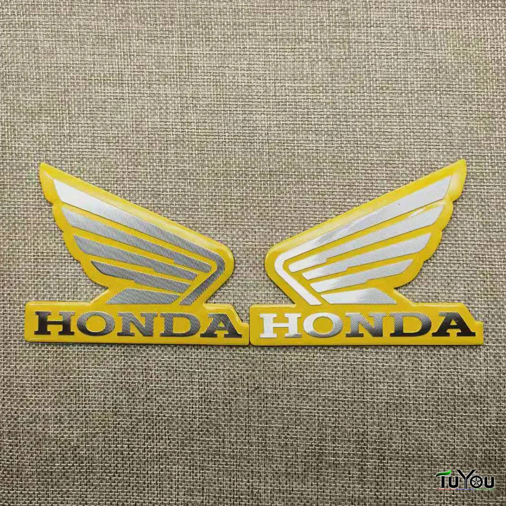 

Motorcycle Emblem Badge Decal 3D Tank Wheel Logo Sticker Aluminum alloy fuel tank stickers for HONDA VFR honda CBR VFR