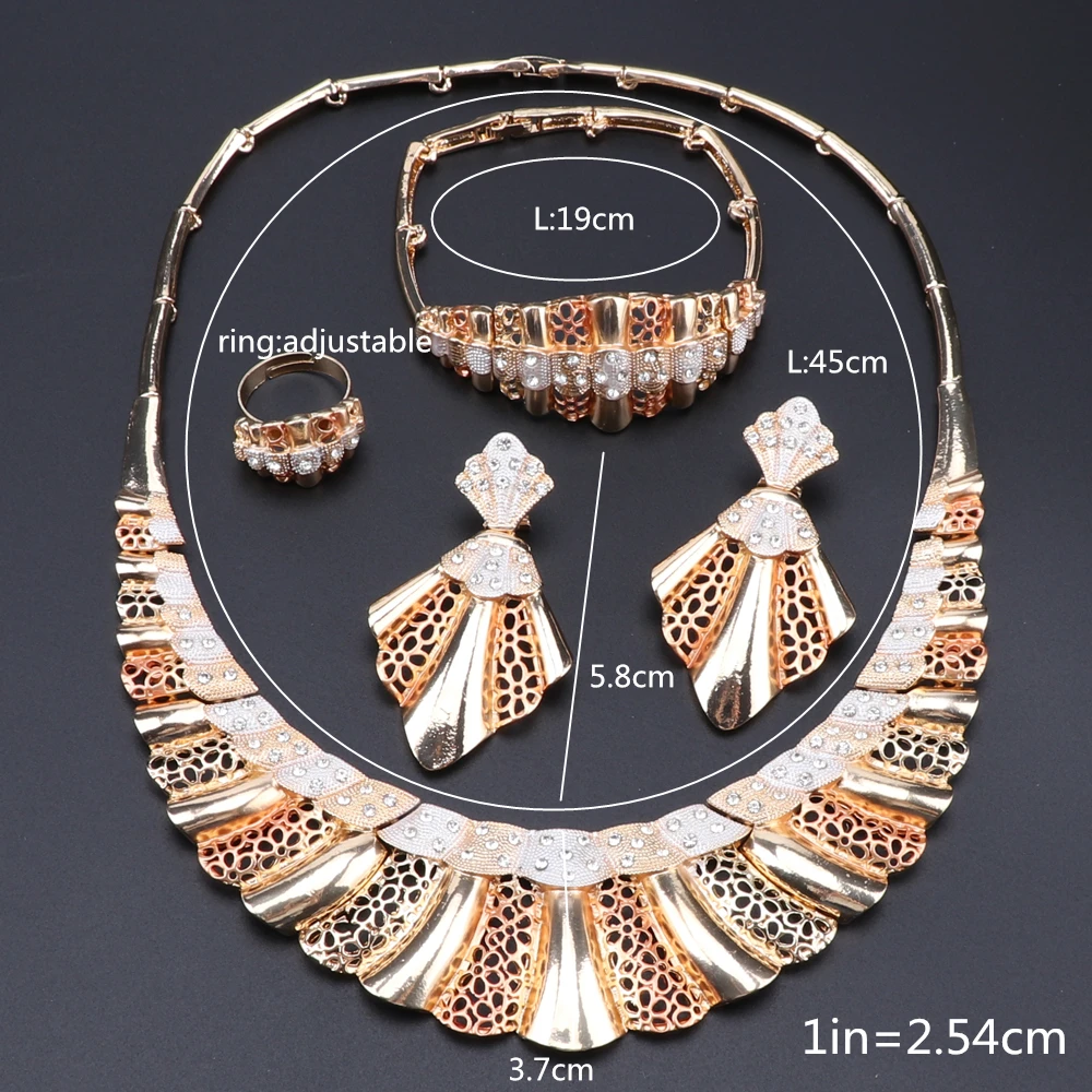 CYNTHIA африканские Ювелирные наборы Дубай золотой цвет нигерийские Оптовая