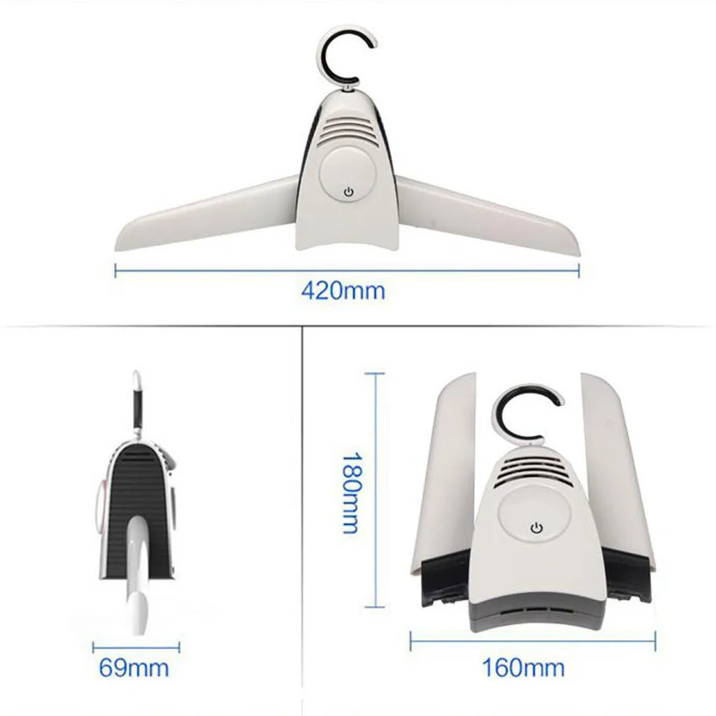 Переносная вешалка сушилка складная для путешествий прохладная горячая обувь