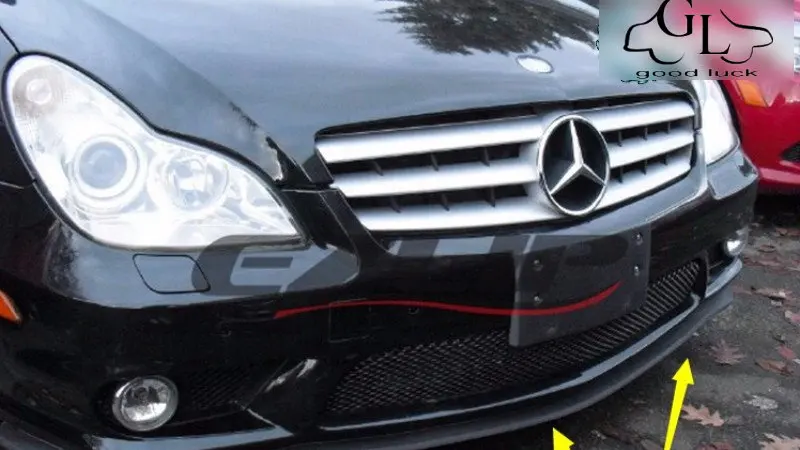 Губы бампера для Mercedes Benz CL Class C215 C216/верхний спойлер магазина передач тюнинга