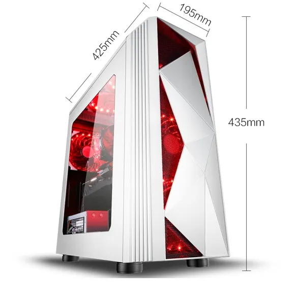 

IPASON P81 Desktop Computer AMD 6-Core Ryzen5 2600 Gaming PC /Upgrading GTX1650 4G/DDR4 8G/240G SSD Barebone Assembly Gaming PC