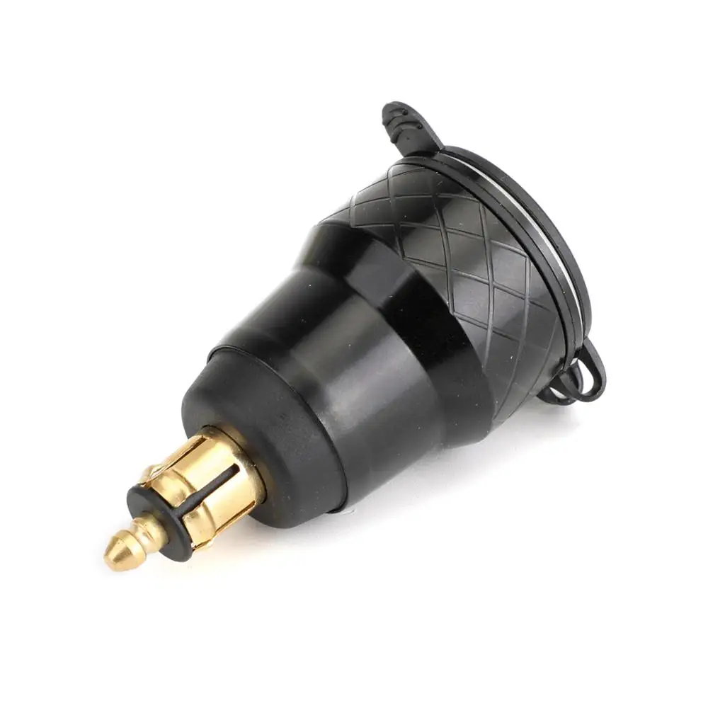 Areyourshop for BMW F800GS F650GS F700GS R1200GS R1200RT EU Plug Dual USB Charger 12-24v 4.2A Voltmeter DIN Socket | Автомобили и