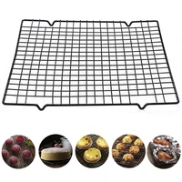 25x27x1 5cm nonstick cake cooling rack mesh baking cookie biscuit cake drying stand bread muffin wire pan bakeware