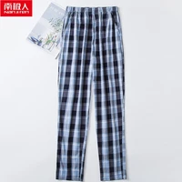 nanjiren mens pajama sleepwear pants mens bottoms casual home trousers hot sale 100 cotton anti mosquito pajamas pants