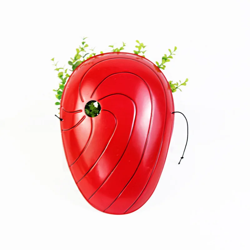 Маскарадные маски Uchiha косплей маска Обито из ПВХ головные уборы на все лицо аниме