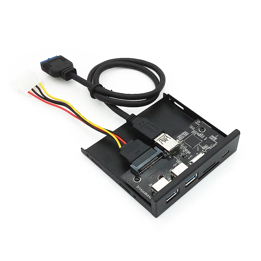 Адаптер для бытового компьютера TYPE-C USB 3 0 TF SD передняя панель детали безопасности