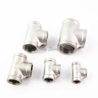 1 шт., тройник для трубы из нержавеющей стали 304