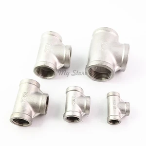 1 шт., тройник для трубы из нержавеющей стали 304