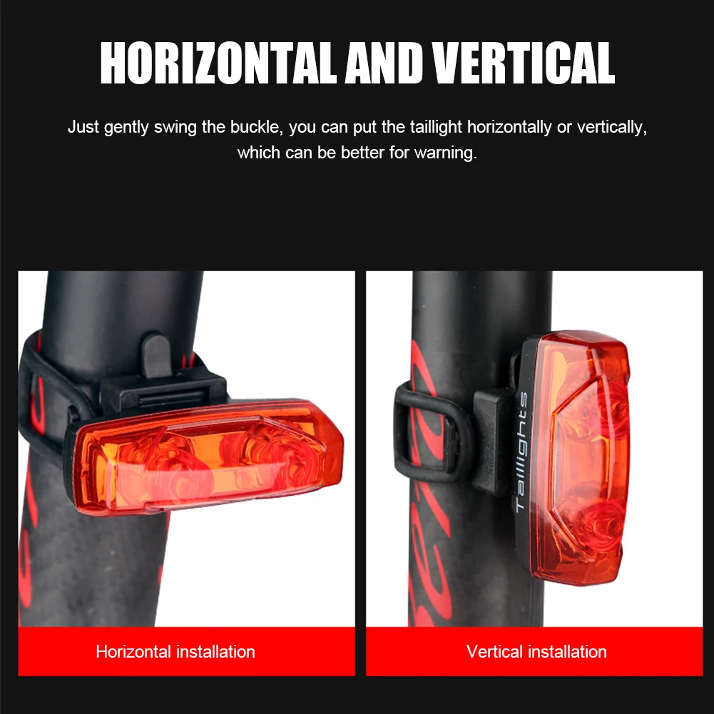 Induction Bike Taillights Magnetic Lights Cycling Warning Lamp MTB Bicycle Power Generate Taillight New Hot | Спорт и развлечения
