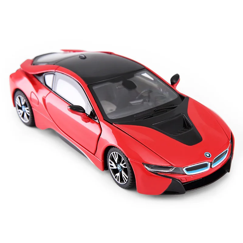 Лицензионная Высококачественная статическая модель автомобиля 1:24 Diecast I8 Concept Sports