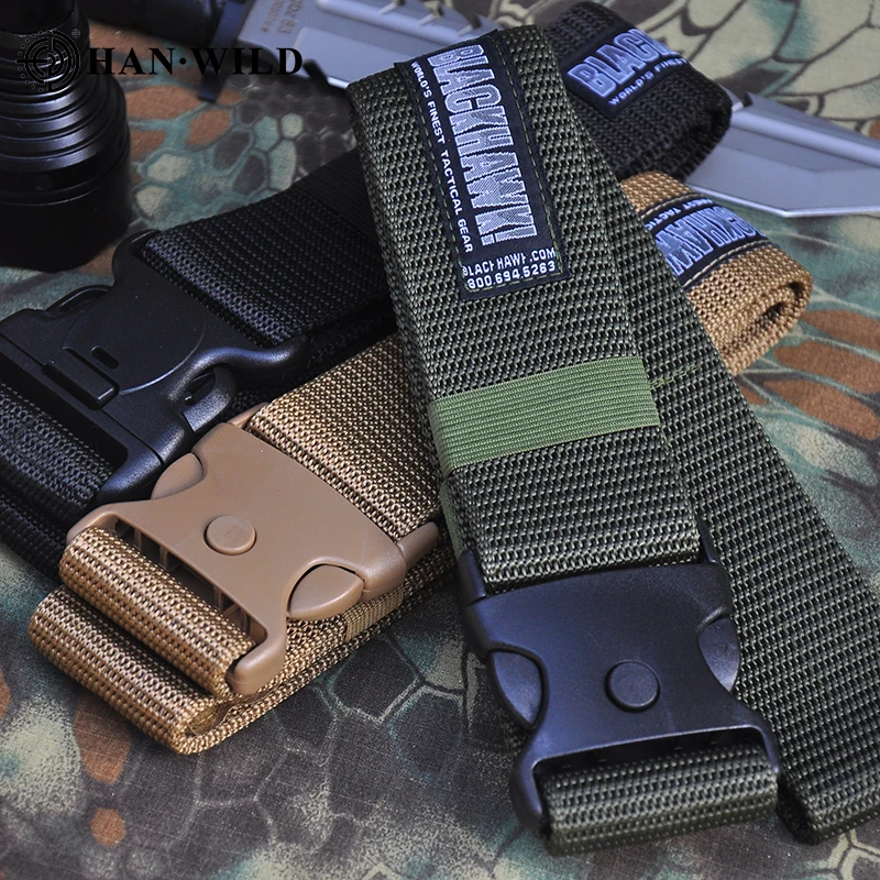 

Adjustable Military Tactical Belt Army Nylon Belt Cinturon Heavy Duty Waist Belt Wide Hunting Training Cinto Accessories