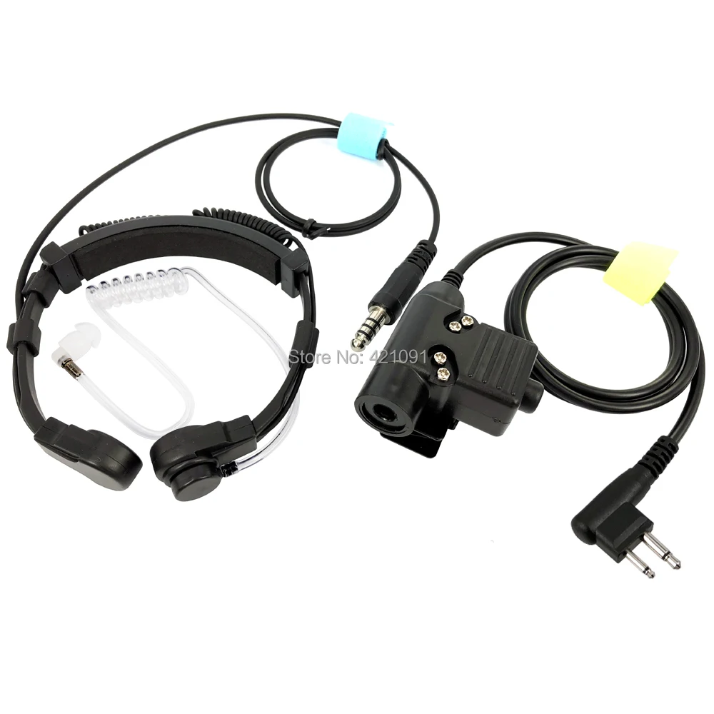 Телескопическая гарнитура U94 PTT с микрофоном для рации Motorola EP450 GP68 GP88 CP140 GP328 T6200 P6600