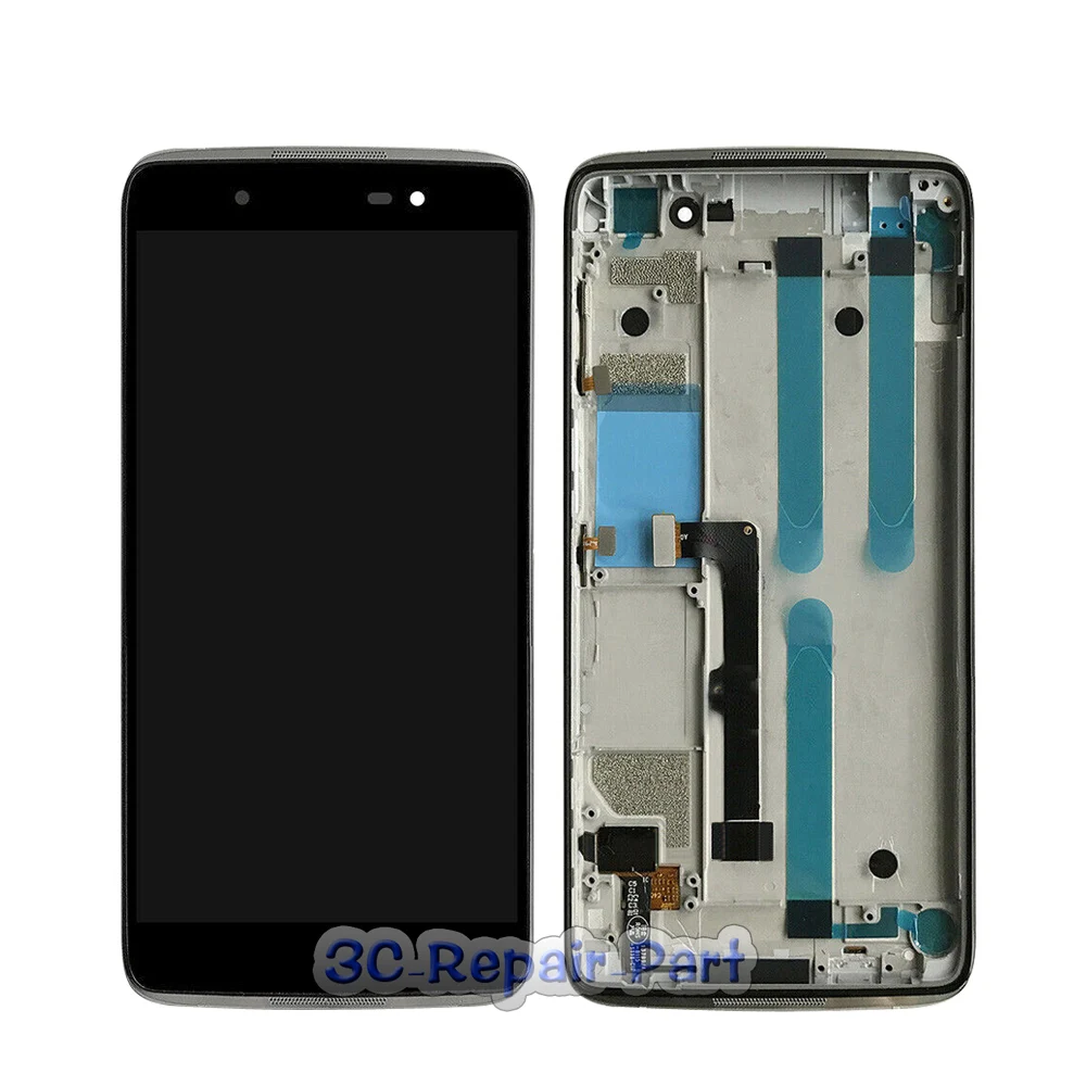 5 2 дюймов новая Замена Сенсорный экран сенсор ЖК дисплей монитор рамка для Alcatel Idol