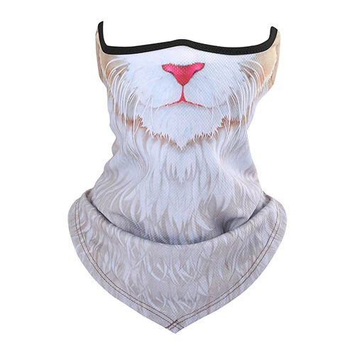 3D кошка собака милые животные Ветрозащитная Балаклава Skullies Beanie Забавный ШЛЕМ ЛАЙНЕР зимняя шапка теплая маска для лица шапка для женщин и мужчин - Цвет: DQ19