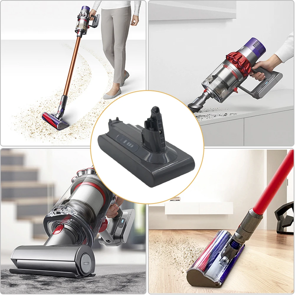 Перезаряжаемая литиевая батарея 25 2 в 3000 мАч для Dyson V10 пушистая циклонного типа SV12