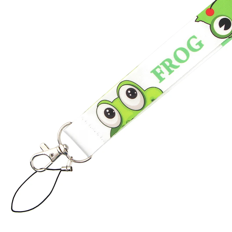 LX42 лягушка шнурок мобильный телефон брелок для ключей на ремень Cheetah Badge камера USB