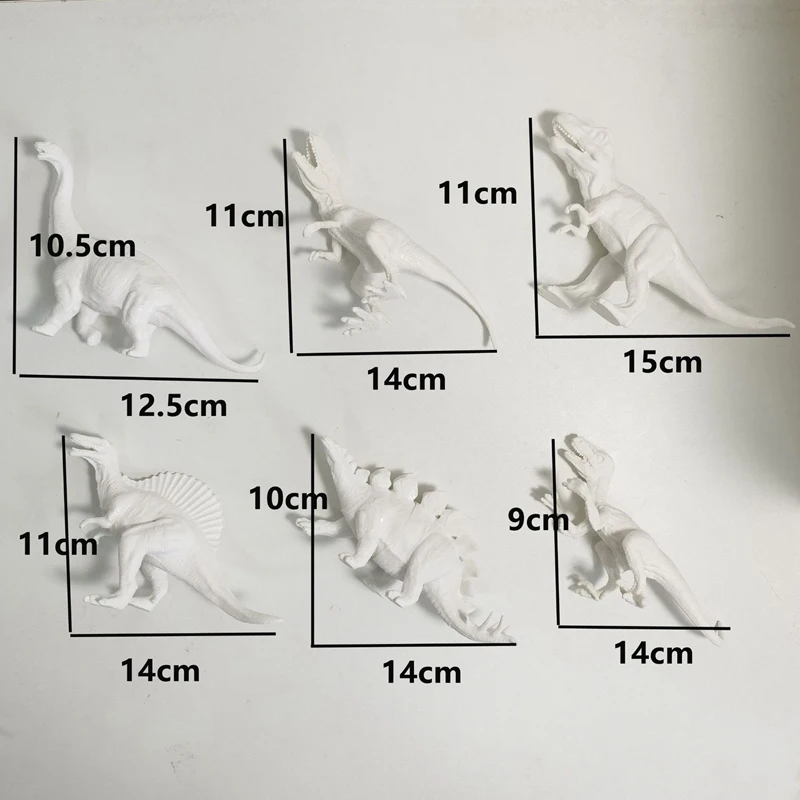 Детская модель цветного динозавра для творчества набор 3D рисования каракули