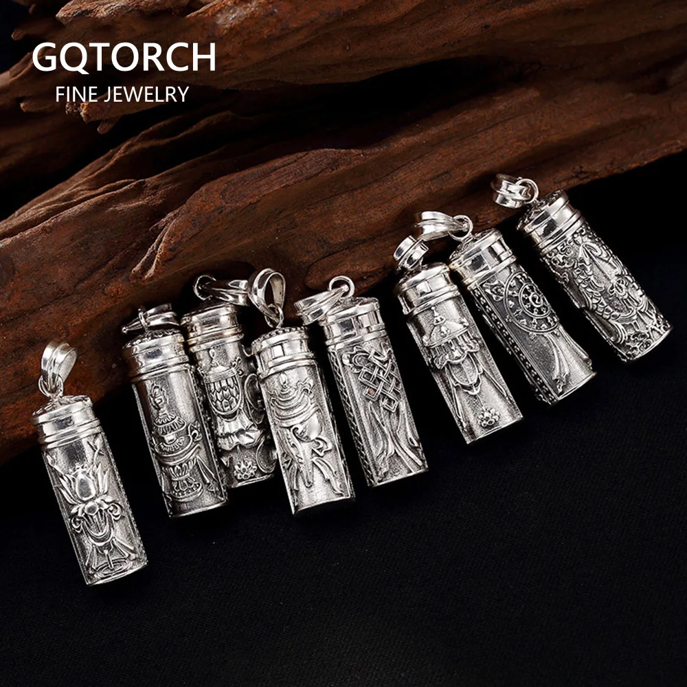 Подвеска из стерлингового серебра 925 пробы открывающийся индивидуальный