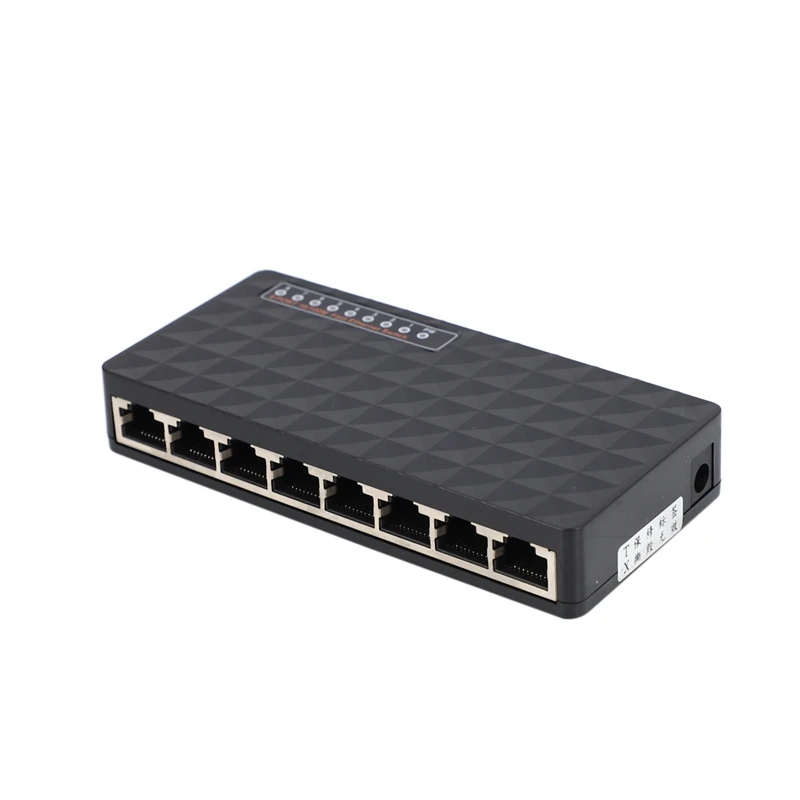 10/100 Мбит/с 8 портов Poe Ethernet Lan Настольный сетевой Переключатель концентратор