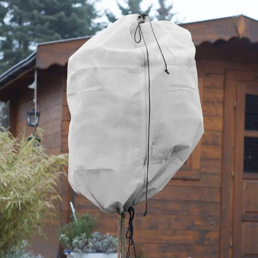 Winter Plant Protection Bag with Double Zipper – Frost Protection for Trees, Shrubs, and Vegetables – Outdoor Garden Cover, Shrub Winter Wrap image 6