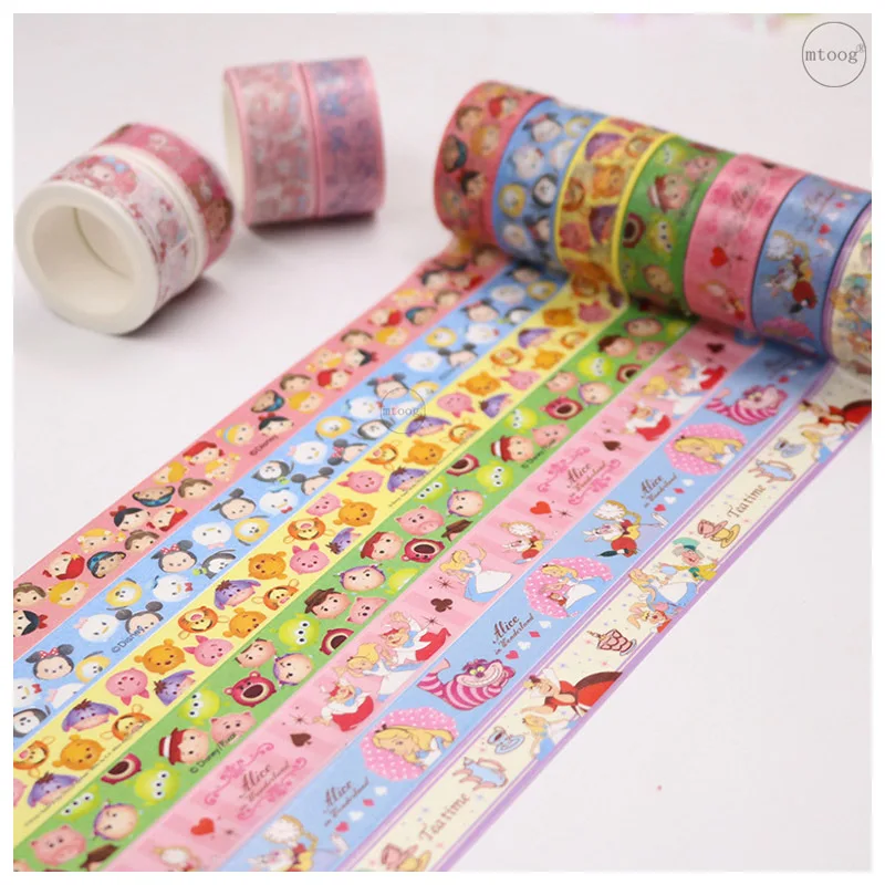 4 шт./лот мультяшная мелодия молоко девушка клейкая декоративная Васи Лента