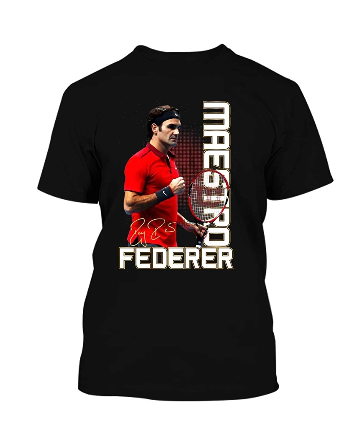 Футболка Швейцарский мастер Роджер Федерер 157|Мужские футболки| |