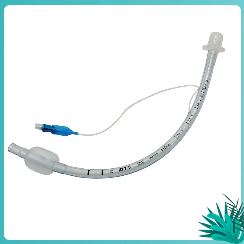 

1pcs Disposable Catheter Medical PVC Sterile Endotracheal Tube Tracheal Intubation With Cuff for surgical intubation