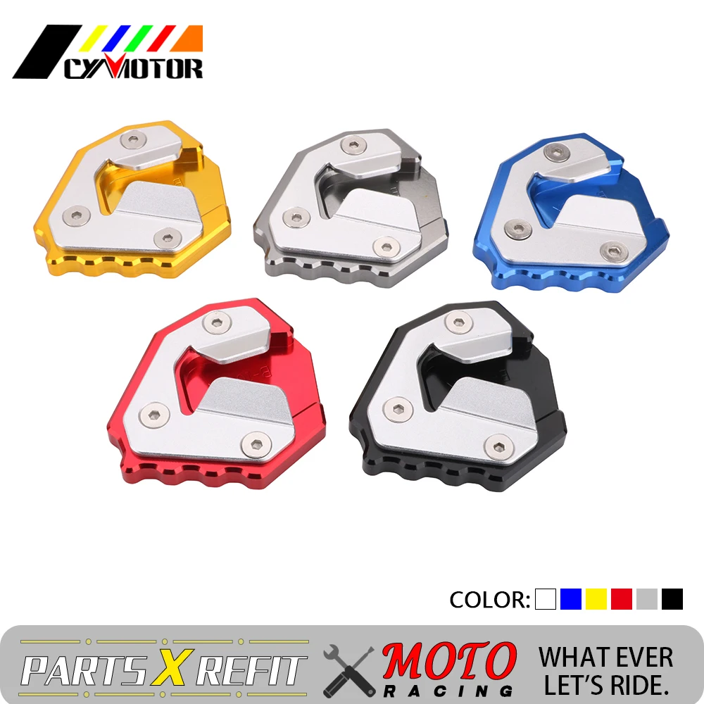 

Motorcycle Foot Side Stand Extension Pad For BMW S1000XR 15 16 17 18