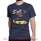 Футболка Better Call Saul для мужчин, шикарная футболка Saul Goodman's автомобиль, 100% хлопок, футболка с круглым вырезом и коротким рукавом, топы с принтом