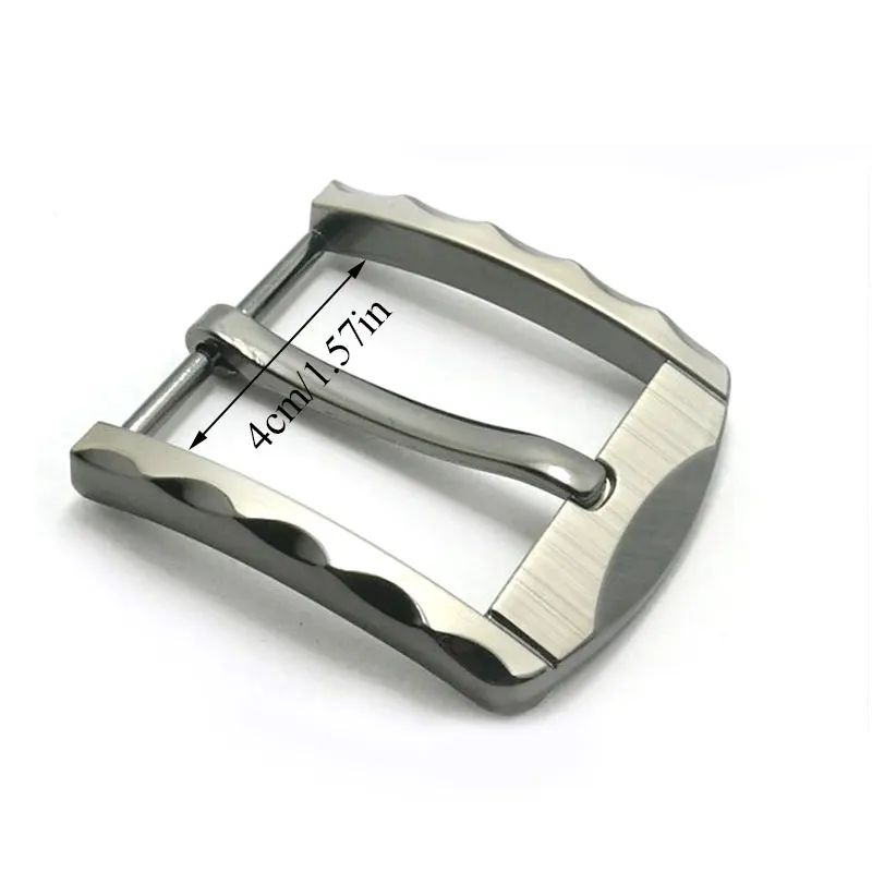 Металлическая Тройная скользящая пряжка для ремня 35 40 мм сделай сам средняя